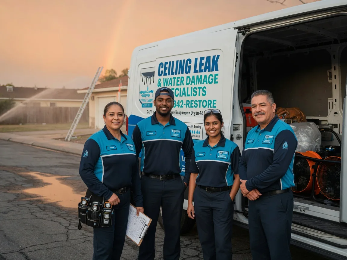 Ceiling Leak Cleanup company in Walnut Creek, OH